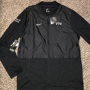Black Nike TCU jacket